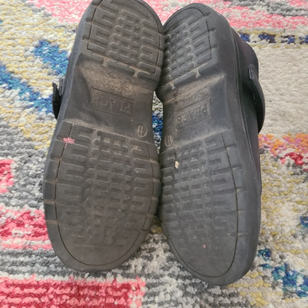 Flynn O'hara and Children's Place Black Kids' Uniform Mary Jane Shoes - …